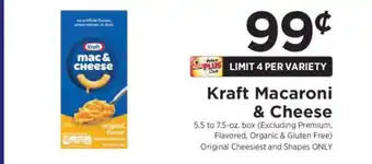 ShopRite Kraft Macaroni & Cheese offer