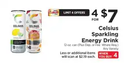 ShopRite Celsius Sparkling Energy Drink offer