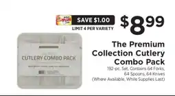 ShopRite The Premium Collection Cutlery Combo Pack offer