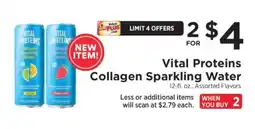 ShopRite Vital Proteins Collagen Sparkling Water offer