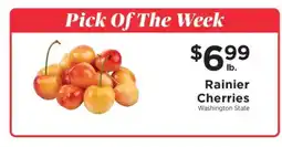 ShopRite Rainier Cherries offer
