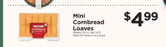 ShopRite Mini Cornbread Loaves offer