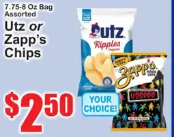 SuperFresh Utz or Zapp's Chips offer