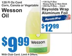 SuperFresh Wesson Oil offer
