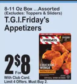 SuperFresh T.G.I.Friday's Appetizers offer