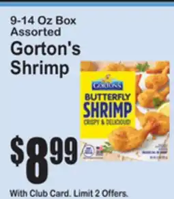 SuperFresh Gorton's Shrimp offer