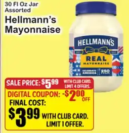 SuperFresh Hellmann's Mayonnaise offer