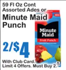 SuperFresh Minute Maid Punch offer