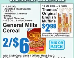 SuperFresh General Mills Cereal offer