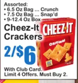 SuperFresh Cheez-It Crackers offer