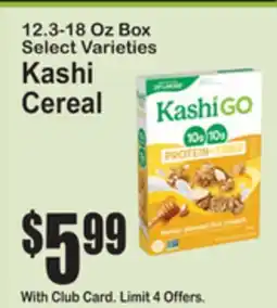 SuperFresh Kashi Cereal offer