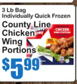 SuperFresh County Line Chicken Wing Portions offer