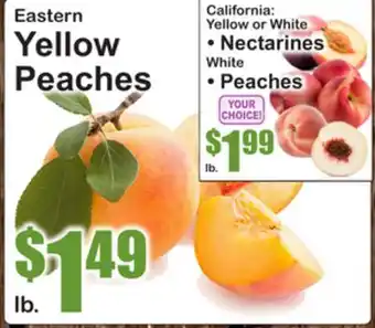 SuperFresh Eastern Yellow Peaches offer