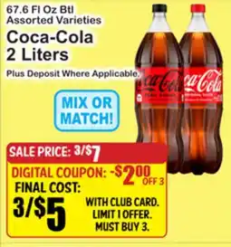 SuperFresh Coca-Cola 2 Liters offer