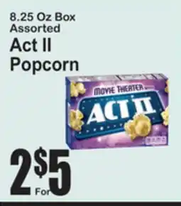 SuperFresh Act II Popcorn offer