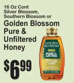 SuperFresh 16 Oz Cont Silver Blossom, Southern Blossom or Golden Blossom Pure & Unfiltered Honey offer