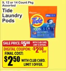 SuperFresh Tide Laundry Pods offer