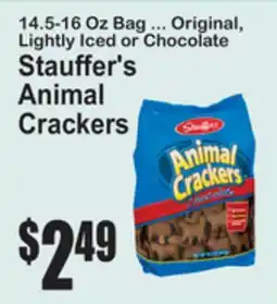 SuperFresh Stauffer's Animal Crackers offer