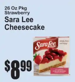 SuperFresh Sara Lee Cheesecake offer