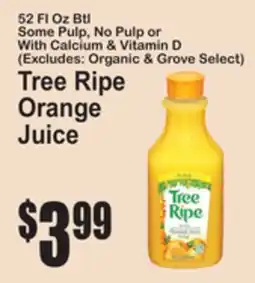 SuperFresh Tree Ripe Orange Juice offer