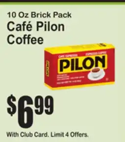 SuperFresh 10 Oz Brick Pack Café Pilon Coffee offer