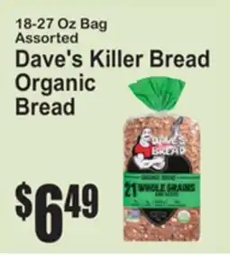 SuperFresh Dave's Killer Bread Organic Bread offer