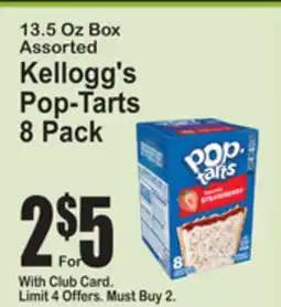 SuperFresh Kellogg's Pop-Tarts offer