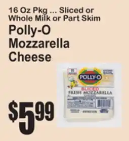 SuperFresh Polly-O Mozzarella Cheese offer