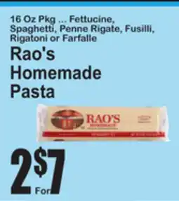 SuperFresh Rao's Homemade Pasta offer