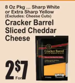 SuperFresh Cracker Barrel Sliced Cheddar Cheese offer