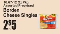 SuperFresh Borden Cheese Singles offer