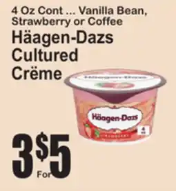 SuperFresh Häagen-Dazs Cultured Crème offer