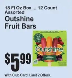 SuperFresh Outshine Fruit Bars offer