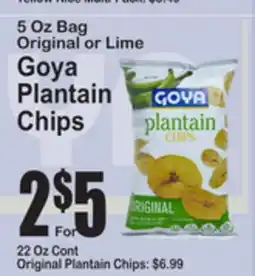SuperFresh Goya Plantain Chips offer