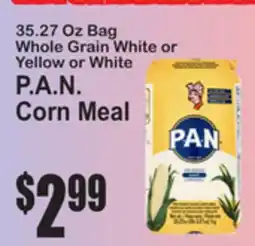 SuperFresh 35.27 Oz Bag Whole Grain White or Yellow or White P.A.N. Corn Meal offer