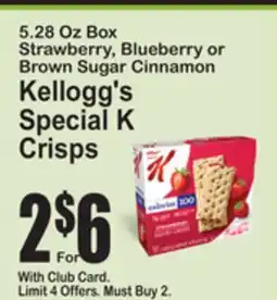 SuperFresh Kellogg's Special K Crisps offer