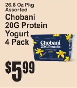 SuperFresh Chobani 20G Protein Yogurt offer