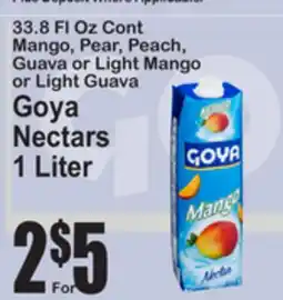 SuperFresh Goya Nectars offer