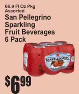 SuperFresh San Pellegrino Sparkling Fruit Beverages offer