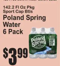 SuperFresh Poland Spring Water offer