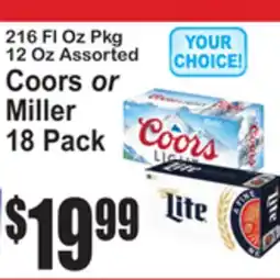 SuperFresh Coors or Miller offer