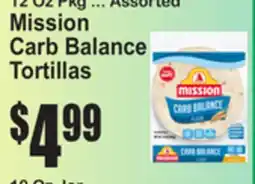 SuperFresh Mission Carb Balance Tortillas offer