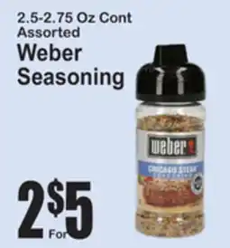 SuperFresh Weber Seasoning offer