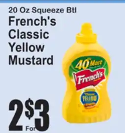 SuperFresh French's Classic Yellow Mustard offer