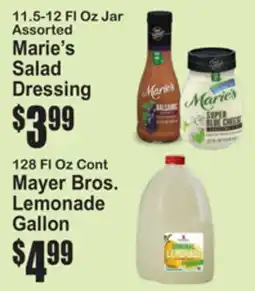 SuperFresh 11.5-12 Fl Oz Jar Assorted Marie's Salad Dressing offer