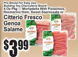 SuperFresh Citterio Fresco Genoa Salame offer