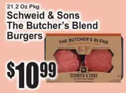SuperFresh Schweid & Sons The Butcher's Blend Burgers offer