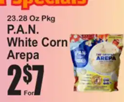SuperFresh P.A.N. White Corn Arepa offer