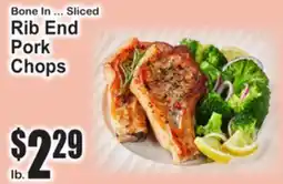 SuperFresh Bone In ... Sliced Rib End Pork Chops offer