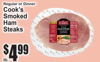 SuperFresh Cook's Smoked Ham Steaks offer